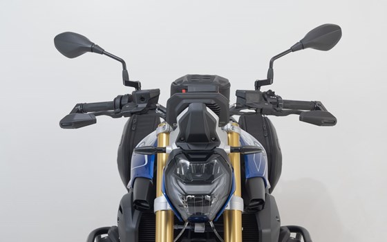 Hebelschützer mit Windabweiser. Schwarz. BMW Modelle. - Bild 2