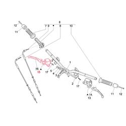 Hauptbremszylinder PIAGGIO Bremse vorne rechts CM295304 für Vespa GTS/GTS Super 300ccm HPE (`18-)