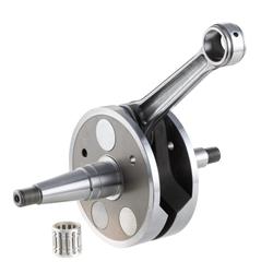 Vollwangenwelle BENELLI für Rennzylinder Quattrini M-244/VMC244 für Vespa 200 Rally VSE1T 33997 ->/P200E/PX200 E/Lusso/MY/Cosa