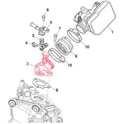 Ansaugstutzen PIAGGIO für Vespa GTS/GTS Super/GTV 300ccm HPE (`18-)