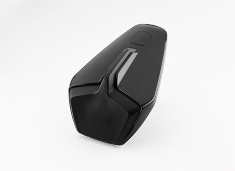 Soziusabdeckung 675NK, 675SR-R schwarz nebula black