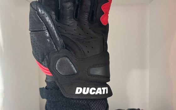 HANDSCHUHE SPEED AIR C1 ROT/SCHW M - Bild 4