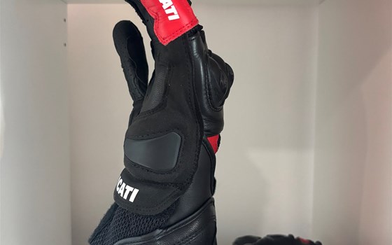 HANDSCHUHE SPEED AIR C1 ROT/SCHW M - Bild 3