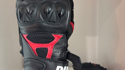 HANDSCHUHE SPEED AIR C1 ROT/SCHW M