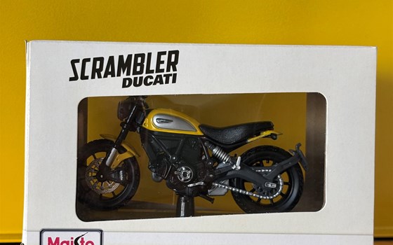 MODELL MOTORRAD SCRAMBLER 1:18 - Bild 2