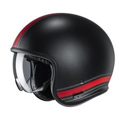 Helm HJC V30 Senti MC1SF, schwarz matt, Gr. XS, 53-54cm Jethelm