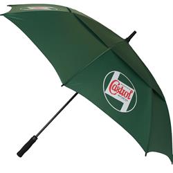 Regenschirm CASTROL CLASSIC Golf grün/weiß/rot