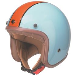 Helm REDBIKE RB764, hellblau/orange, Gr. XS, 53-54cm Jethelm