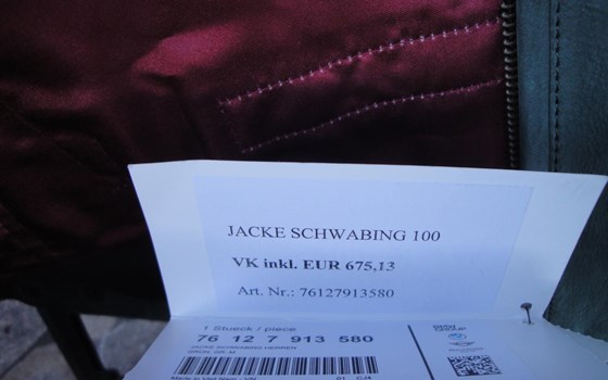 Orig. BMW Lederjacke, Modell Schwabing 100 - NEU - Bild 6