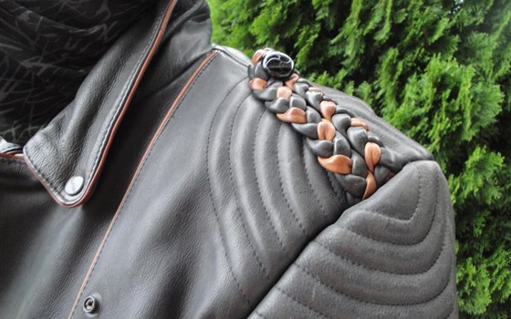 Coole Retro Biker Lederjacke - Bild 4