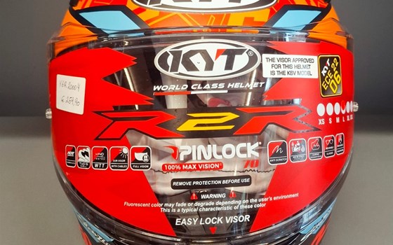 KYT Motorrad Helm - Bild 3