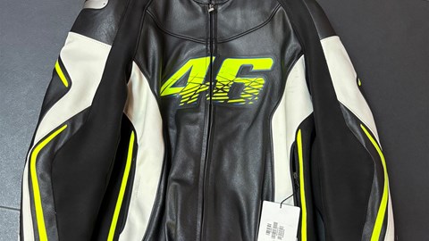 Lederjacke Giubbotto Pelle * VR46 D2 LEATHER  JACKET VAL VR46 12 52 PZ