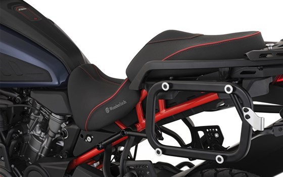 Fahrer Sitzbank AKTIVKOMFORT - schwarz-rot - hoch - Bild 3