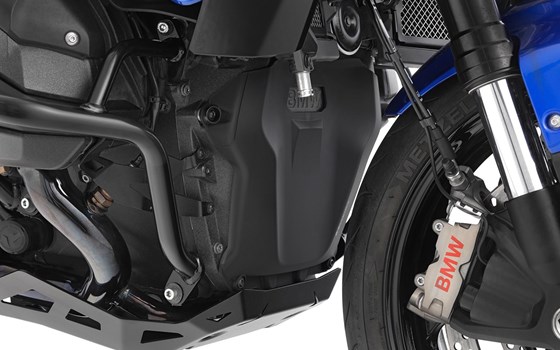 Motorschutzcover HELDENBRUST- schwarz - Bild 1