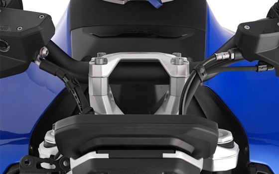 Lenkererhöhung ERGO R 1300 R für Modelle ohne BMW Navi - silber - 25mm - Bild 3