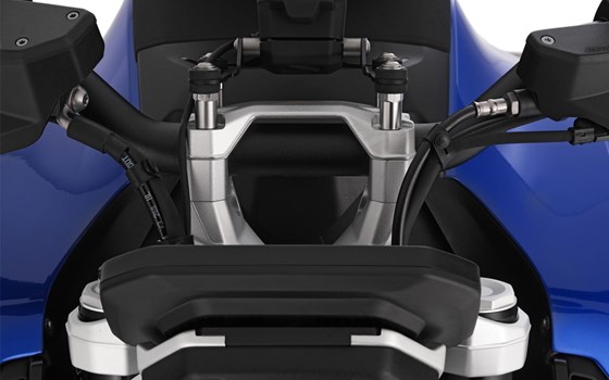 Lenkererhöhung ERGO R 1300 R für Modelle mit BMW Navi - silber - 25mm - Bild 3