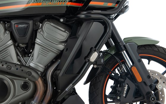 Schutzbügelprotektoren Set GUARD - schwarz - 25mm - Bild 2