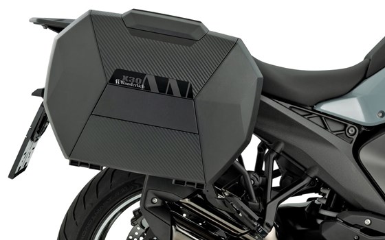 Gepäcksystem Variokoffer X-CASE R 1300 R/RS mit BMW Gepäcka - carbonoptik - Satz - Bild 1