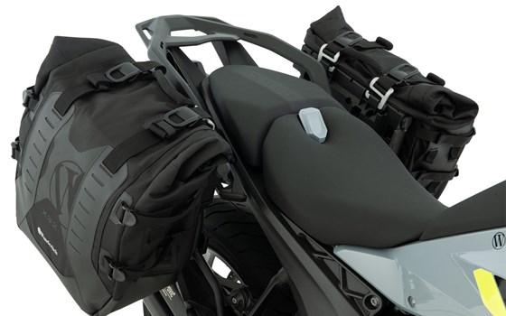 Gepäcksystem X-BAG X32 R 1300 R/RS mit BMW Gepäckaufnahmen
 - schwarz - Satz - Bild 2