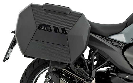 Gepäcksystem X-CASE X30 R 1300 R/RS ohne BMW Gepäckaufnahme - carbonoptik - Satz - Bild 1