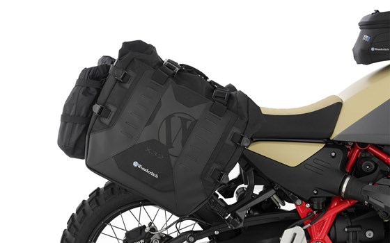 Gepäcksystem Seitentaschen X-BAG mit X-RACK light R 12 G/S - schwarz - Satz - Bild 1