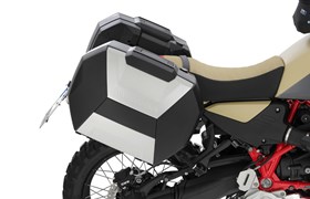 Gepäcksystem Variokoffer X-CASE mit X-RACK light R 12 G/S - schwarz-silber - Satz