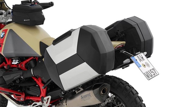 Gepäcksystem Variokoffer X-CASE mit X-RACK light R 12 G/S - schwarz-silber - Satz - Bild 2