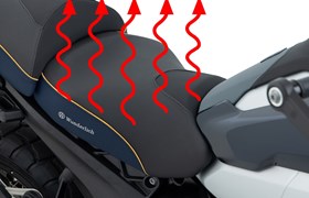 Fahrer Sitzbank AKTIVKOMFORT - mit Sitzheizung Smart Plug & - imperialblau-gold - Standard