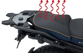 Beifahrer Sitzbank AKTIVKOMFORT mit Sitzheizung Smart Plug - imperialblau-gold - Standard