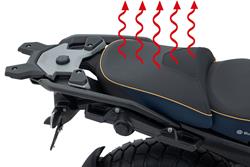 Beifahrer Sitzbank AKTIVKOMFORT mit Sitzheizung Smart Plug - imperialblau-gold - Standard