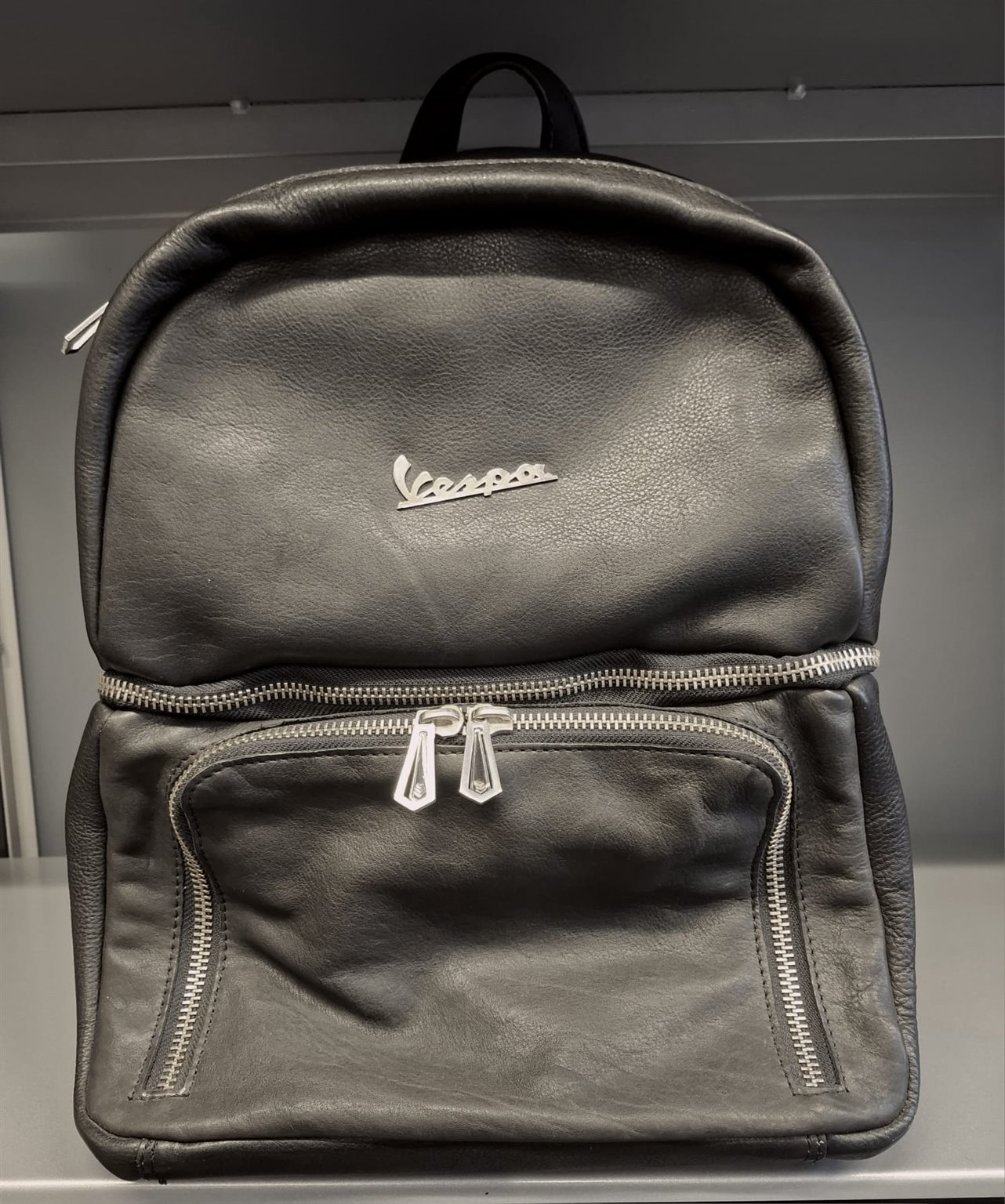 Vespa Leder Rucksack