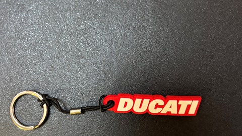 DUCATI LOGO SCHWIMMER SCHLÜSSELANHÄNGER