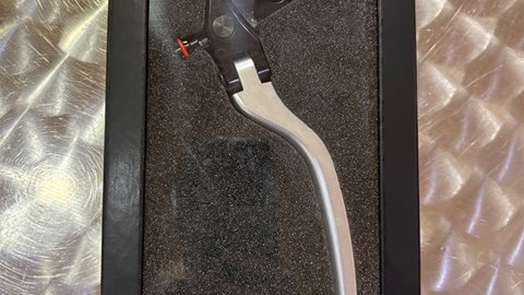 KUPPLUNGSHEBEL 3D DUCATIBYRIZOMA SILBER