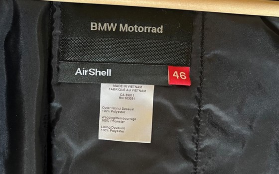BMW Motoradjacke Air Shell NEU Größe 46 - Bild 3