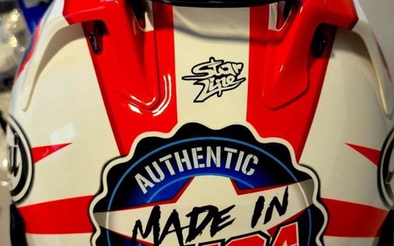 Arai RX-7V Helm Nicky Hayden WSBK Edition M - Bild 2