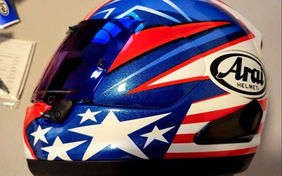 Arai RX-7V Helm Nicky Hayden WSBK Edition M - Bild 3