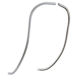 Monoschlitzrohr CUPPINI Beinschild für Lambretta 125 LI 1°-2°/150 LI 1°-2°/175 TV 1°-2°