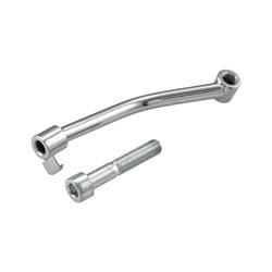 Spiegelhalter CUPPINI zur Montage an Lenkkopfschraube links für Vespa 125 VNB 3-6T/150 VBA/VBB/VGLA-B/GS/160 GS