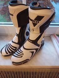 Vanucci Motocross Stiefel Motorrad Stiefel neu schwarz weiß Größe 41 RV4