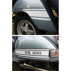 Aufkleberset mit Motiv PX 200 Rally Style