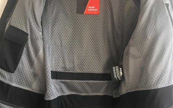 FLM Ram Air Textiljacke schwarz/grau 3XL - Bild 4