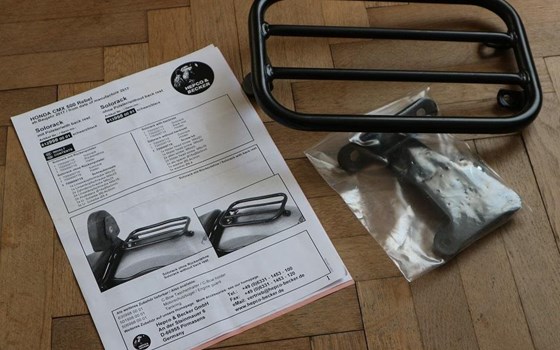 Gepäckträger Honda CMX500 Rebel - Bild 1