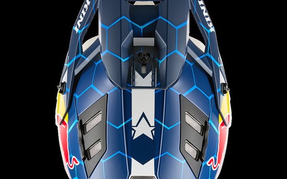 EXC Helmet Kini Red Bull 1.0 blue/white - Bild 4