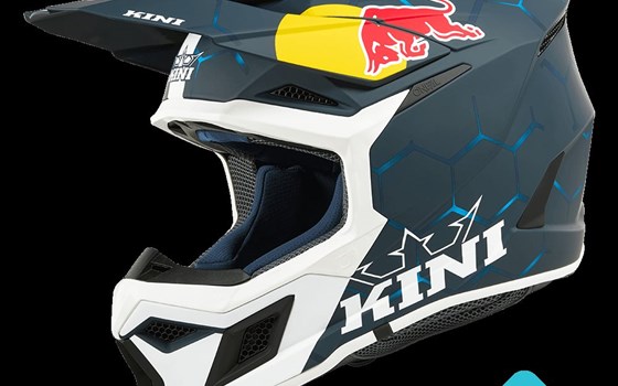 MX3 Helmet Kini Red Bull 1.0 blue/white  - Bild 1
