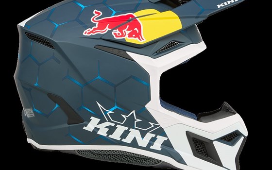 MX3 Helmet Kini Red Bull 1.0 blue/white  - Bild 4