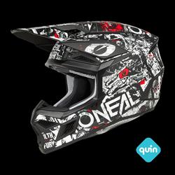 3SRS Helmet Attack V.25 black/white 