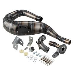 Rennauspuff SIP Performance 2.0, Stahl klarlackiert für Vespa P80-150X/PX80-150 E/Lusso/'98/MY/Cosa 1