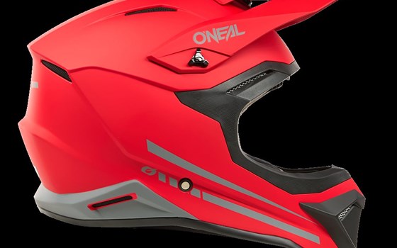 1SRS Helmet Solid V.25 red  - Bild 2