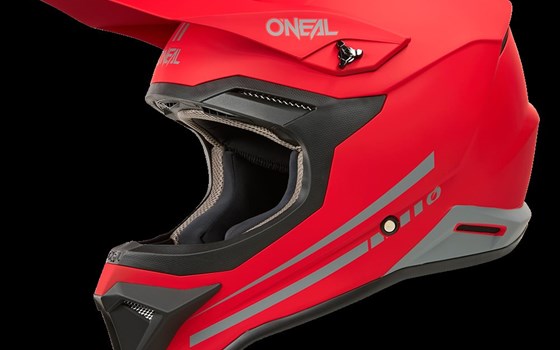 1SRS Helmet Solid V.25 red  - Bild 1