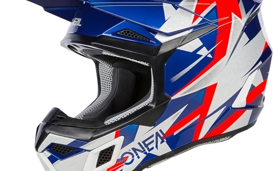 3SRS Helmet Ride V. 24 blue/white/red  - Bild 1